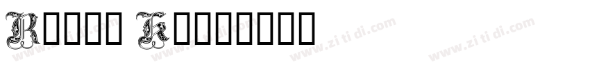 Royal King字体转换